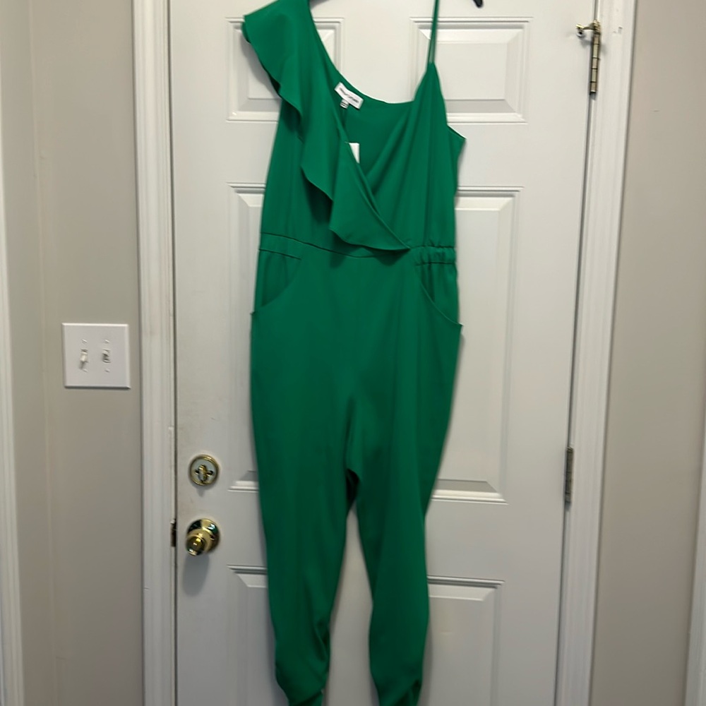 Fun green jumper by GIBSON LATIMER